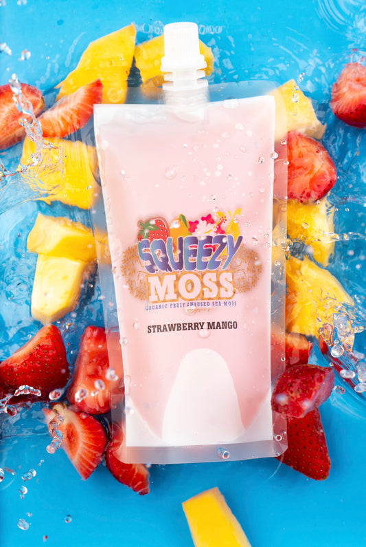Strawberry Mango Seamoss Gel