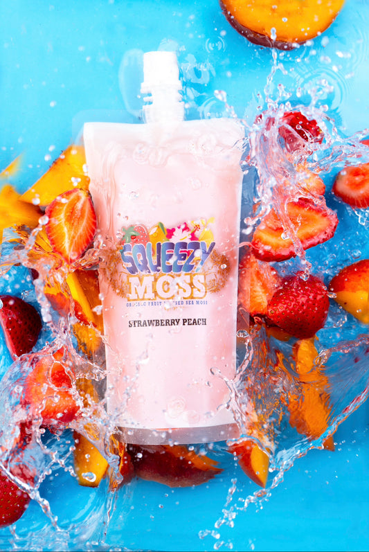 Strawberry Peach Seamoss Gel