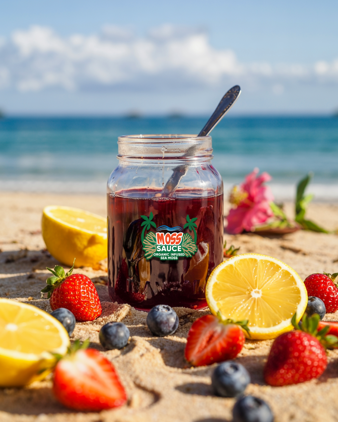 Berry Hibiscus Seamoss Gel