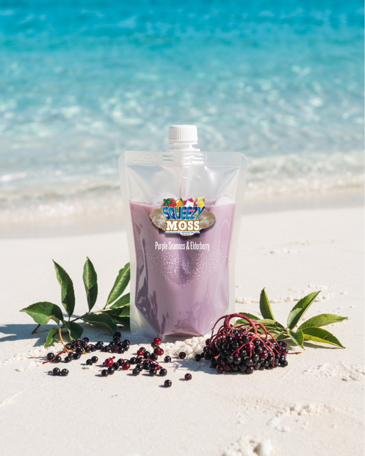 Purple Seamoss Gel + Elderberry